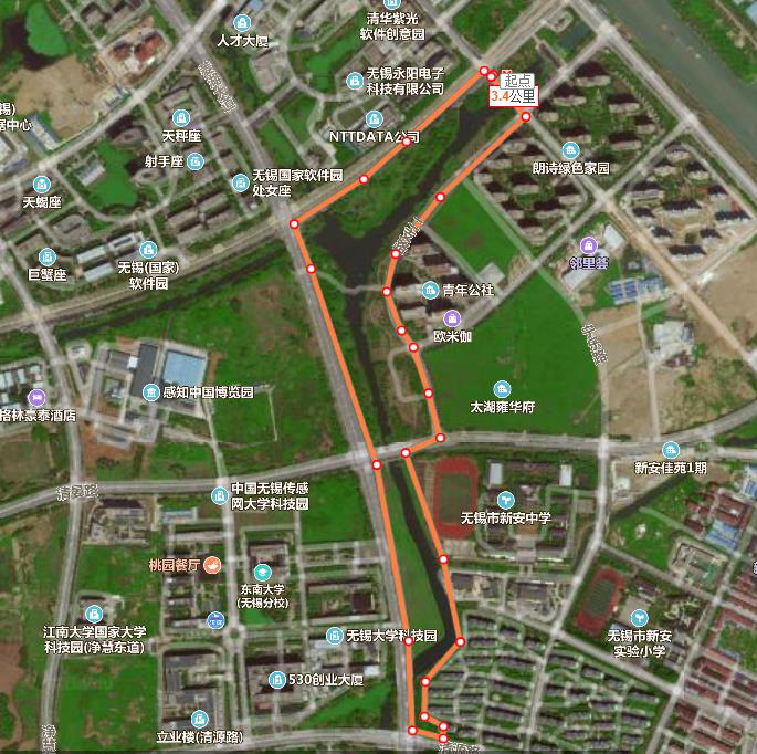 改造面积约10万平米 对菱湖大道东侧(震泽路-清源路)沿河两侧长约1.