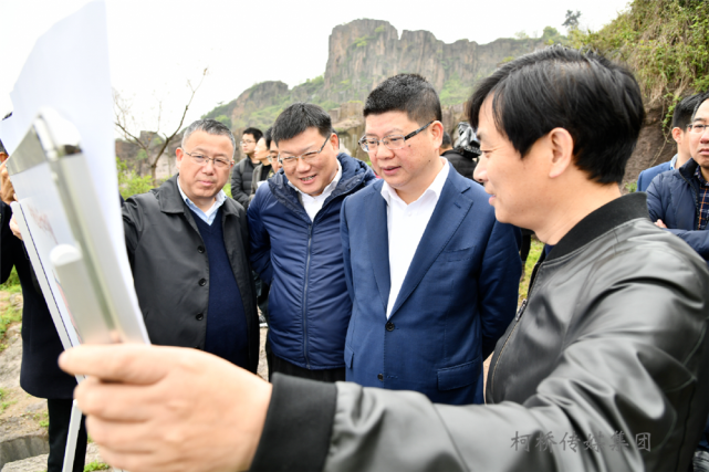 区委常委马海明,副区长祝静芝,金柯桥科技城管委会主任,柯桥经开区