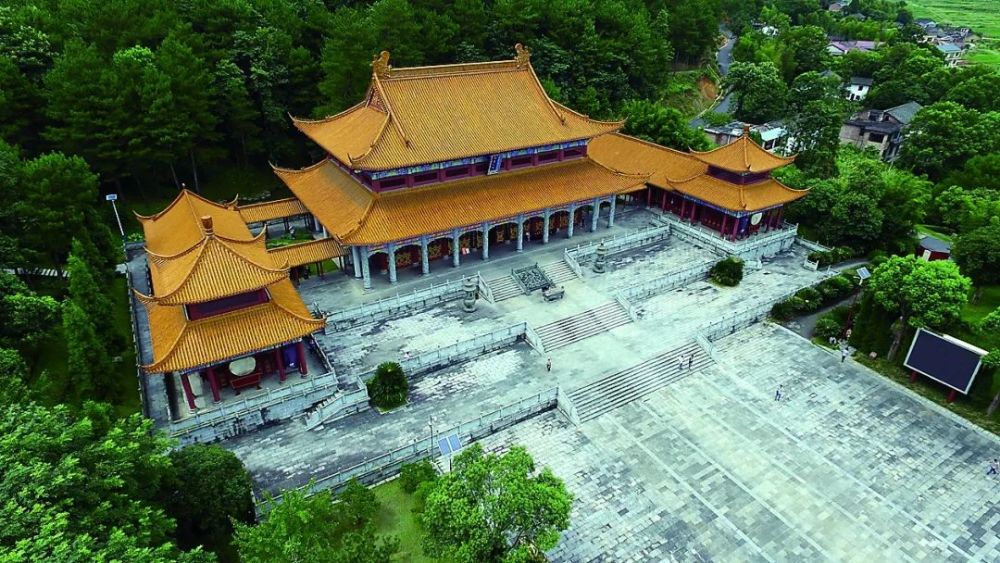 航拍炎帝陵.株洲日报记者 谭浩瀚摄