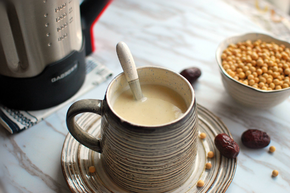 打豆浆直接干打就错了多做一步豆浆细腻香浓好喝没腥味