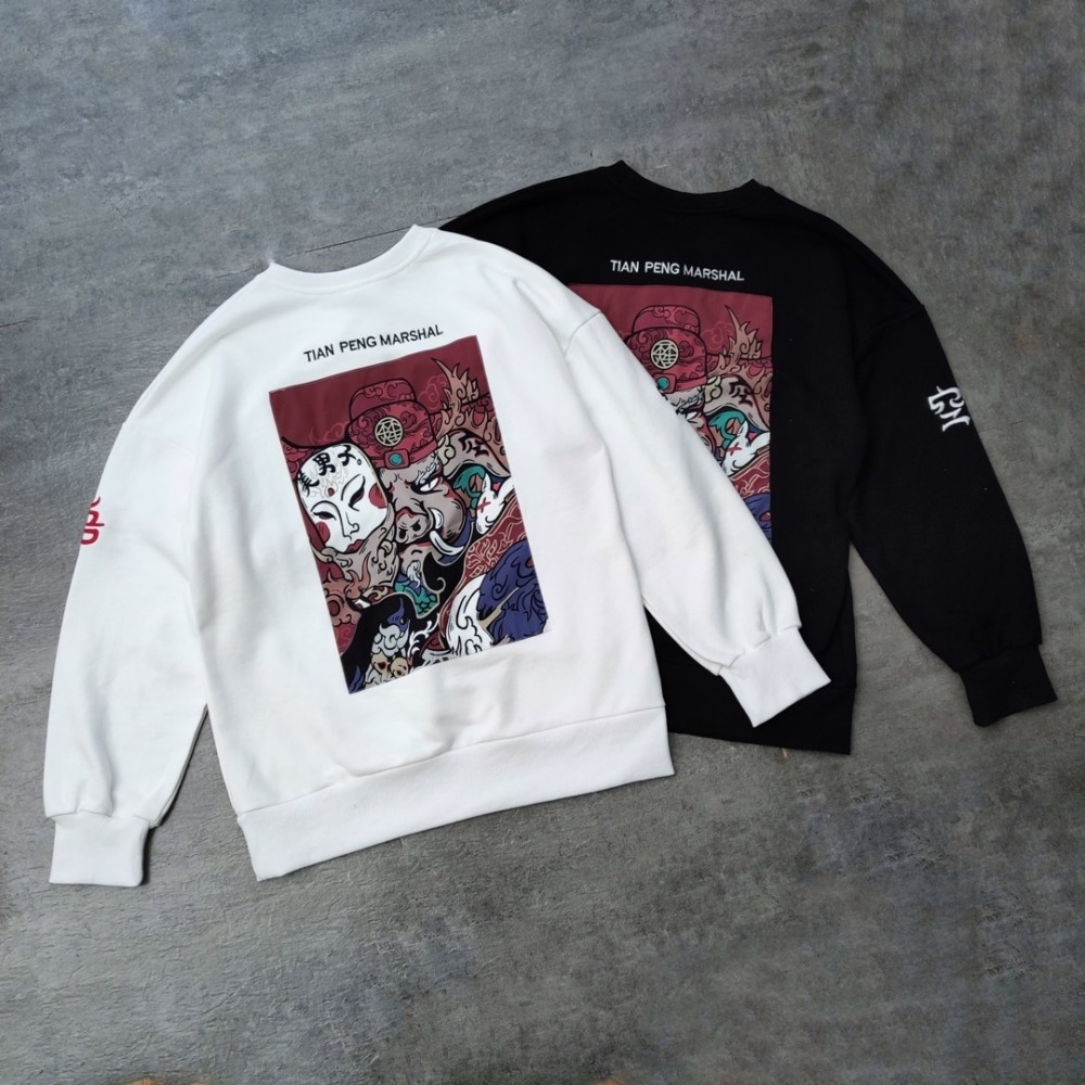 中国李宁悟空系列刺绣天蓬元帅