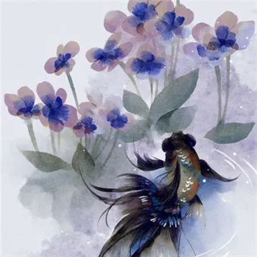 70后中年妈妈专用微信头像之如意锦鲤