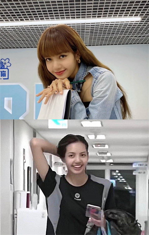 有种差别叫明星的素颜,lisa成低配版陈伟霆,而吴倩自带妆感!_腾讯新闻