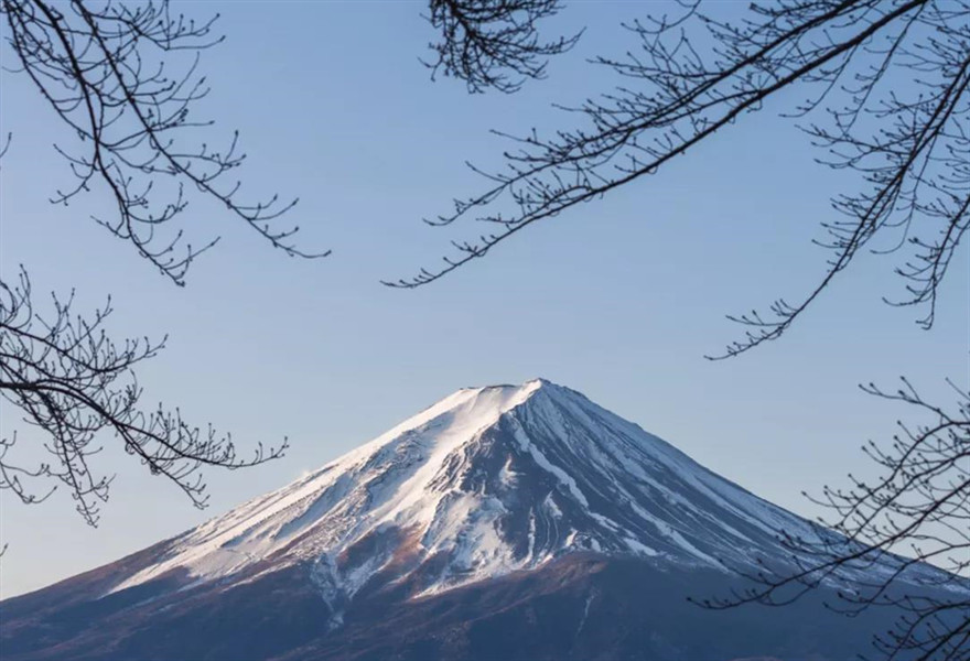 富士山的四季有着各不相同的美 你最喜欢哪一季的富士山 腾讯新闻