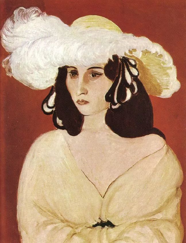 《戴帽子的女人》