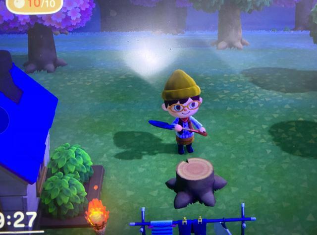 动物森友会教程造桥需要的圆木桩怎么获得收集12个木材就够了