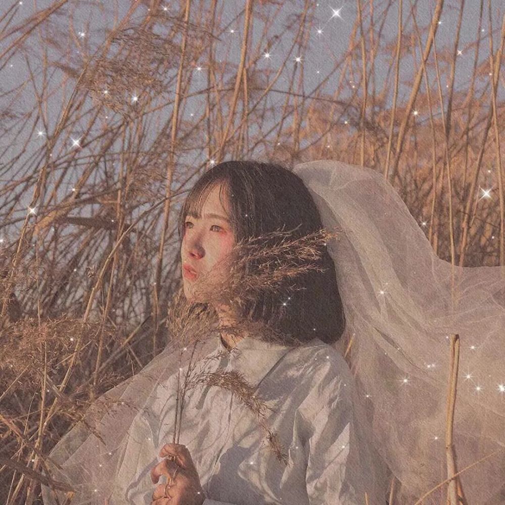 少女心仙气女生头像遇见你我以后再也不用吃糖了因为你太甜了