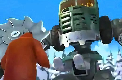 一号伐木机器人,是李老板花了大价钱,买来的机器人员工,在伐木方面的