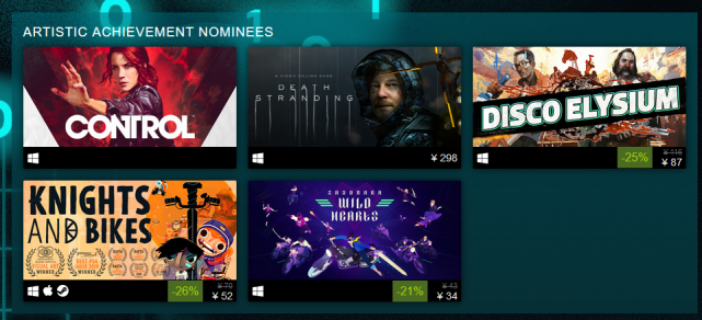 steam好评游戏《极乐迪斯科》史低价!英国bafta提名游戏公开