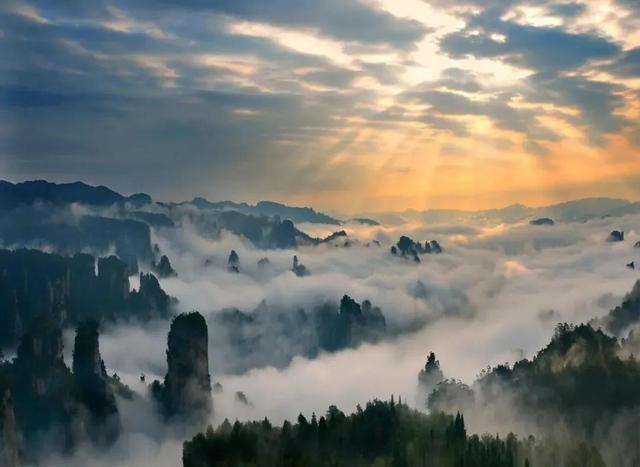 网游张家界带你走进神秘的天子山 大湘网 腾讯网