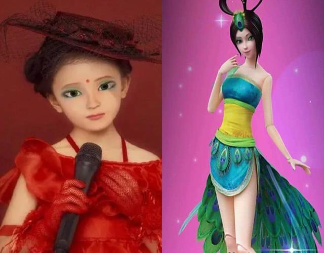 叶罗丽仙子们的童年照片曝光黑香菱颜值爆表王默很可爱