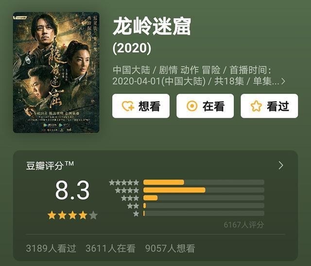 鬼吹灯之龙岭迷窟好看么剧情介绍 鬼吹灯之龙岭迷窟豆瓣评分多少