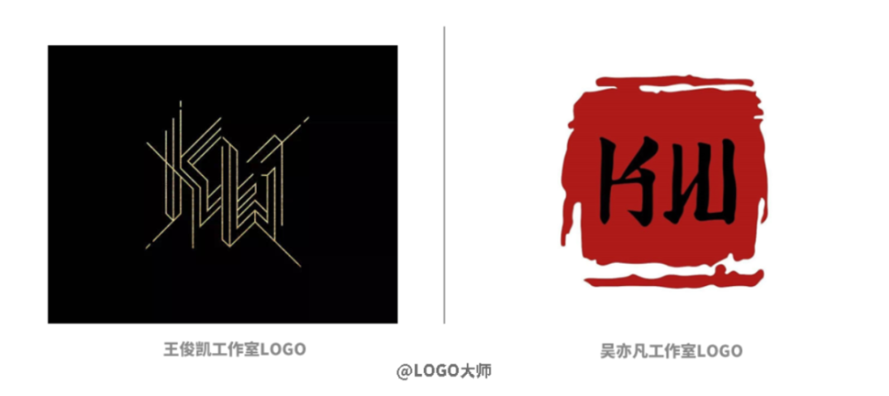 吴亦凡工作室新logo曝光!中国风的设计很特别!