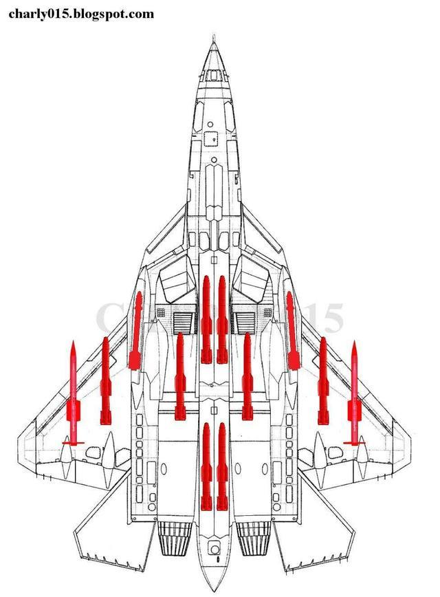 破案了俄罗斯苏57导弹发射画面首曝光机身神秘鼓包作用破解