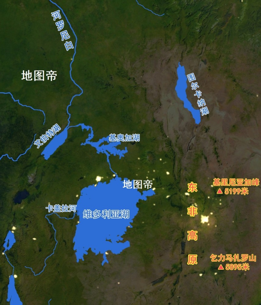 世界第一长河尼罗河,源头在哪儿?