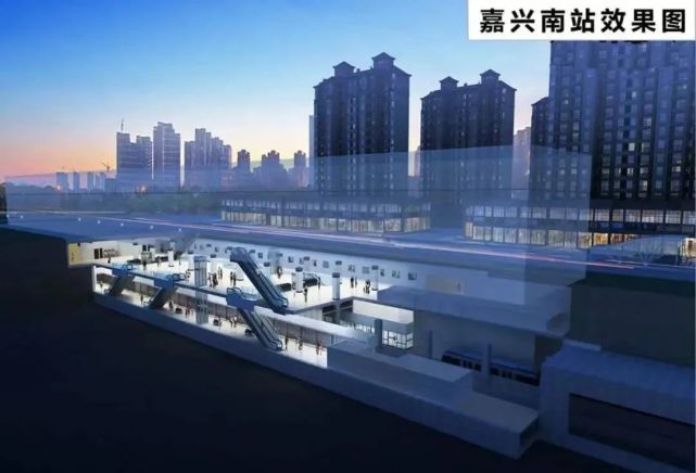 途经嘉兴国际商务区,南湖区,嘉善县,在金山