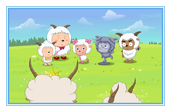 喜羊羊:在羊村雕塑比赛上,羚羊公主捏出慢羊羊,喜