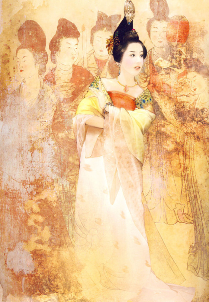 就被武则天废黜活活饿死了,后来李显第一次登基便追封她为"和思皇后"