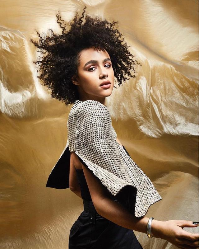 《权游》龙妈侍女"弥桑黛",真是个可帅可性感的百变黑皮girl!