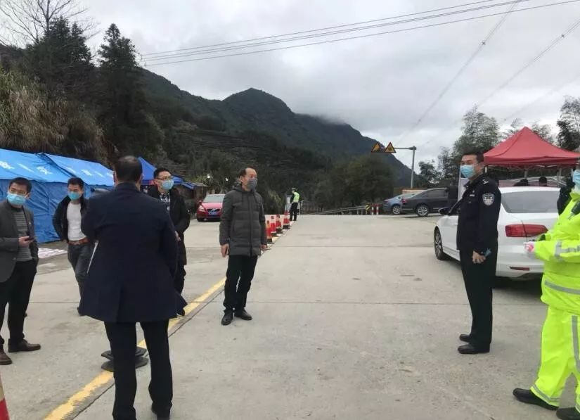 众志成城甘棠派出所全面打响疫情防控阻击战