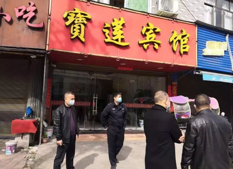 众志成城甘棠派出所全面打响疫情防控阻击战