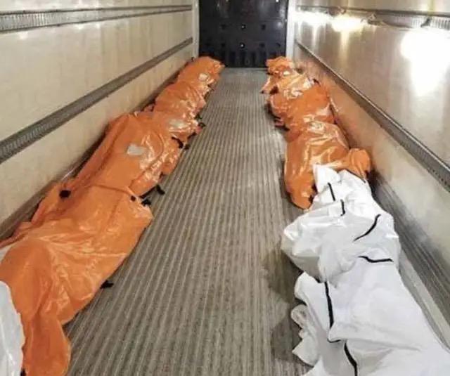 美国最大都市出现可怕景象,冷冻车批量存尸,美总统却交上好运