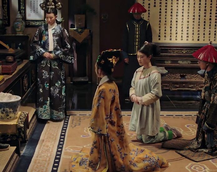如懿传:谁注意到了?令妃最后磕头时,磕一个就是一条人命