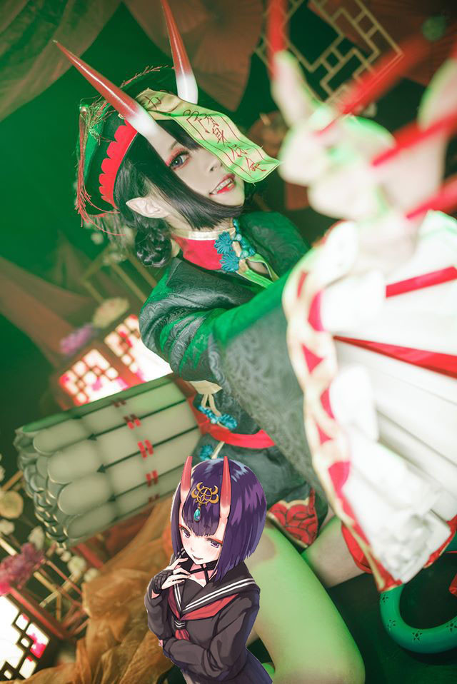 好可爱的一只僵尸酒吞cos,要组团当道士吗?_腾讯新闻