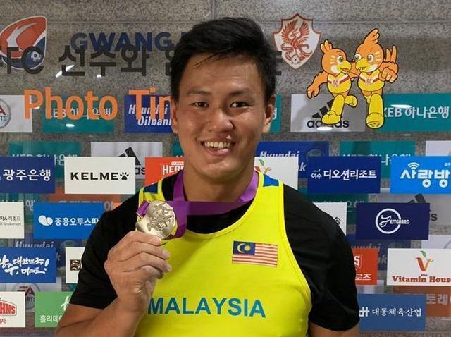 田径冠军第4次检测结果仍呈阳性 乐观对抗新冠病毒 东南亚运动会 链球 黄秀捷 马来西亚 体育 田径 男子链球