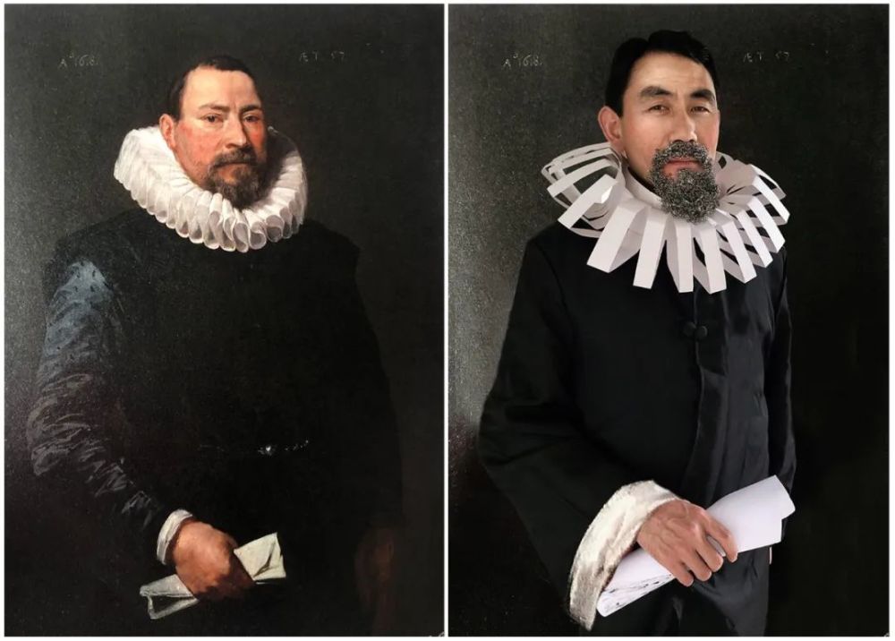 用创意致敬经典这所小学的师生cos世界名画玩嗨了