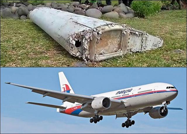 马航370 客机坠毁图片