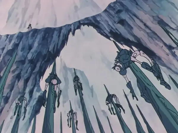 战的结束,星矢与紫龙的圣衣发生了严重的破损,紫龙在老师童虎的指点下