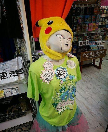 把衣服穿在这样的模特身上,能卖出去吗