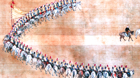 春秋战国至秦汉时马术获得快速发展,古代称赛马为驰逐,走马.