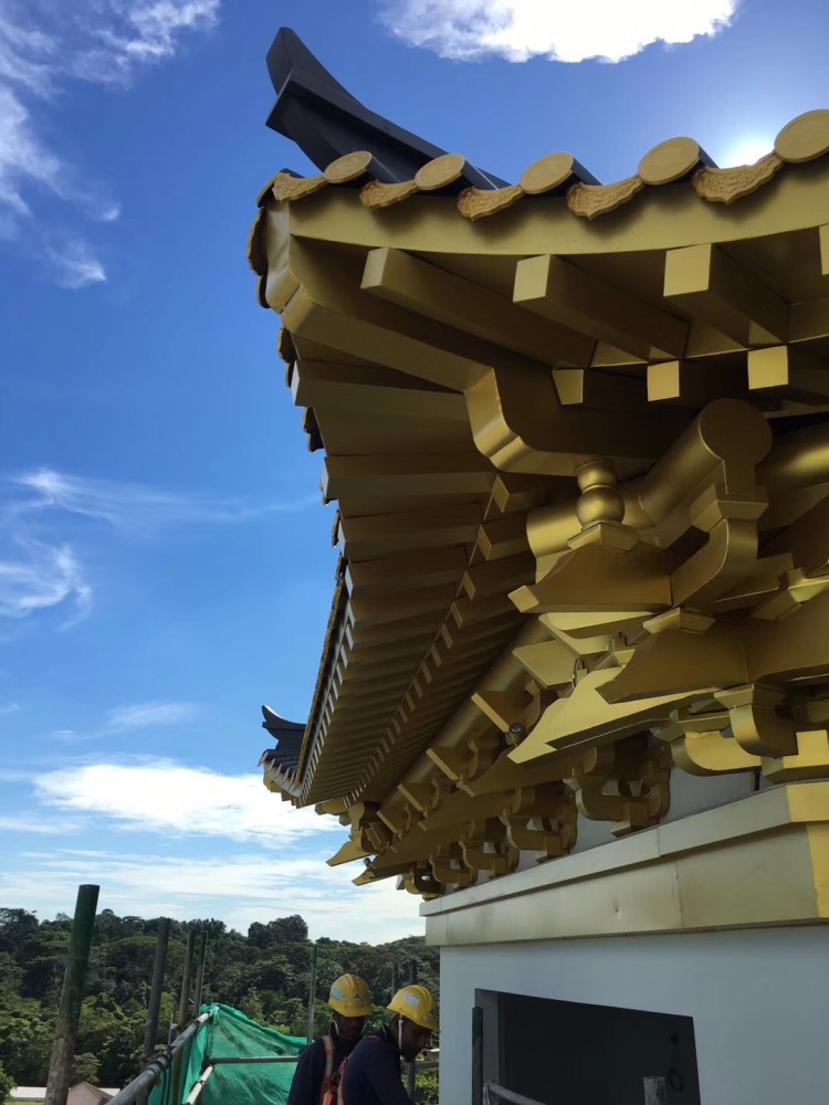 中国古建筑语言——金属斗拱