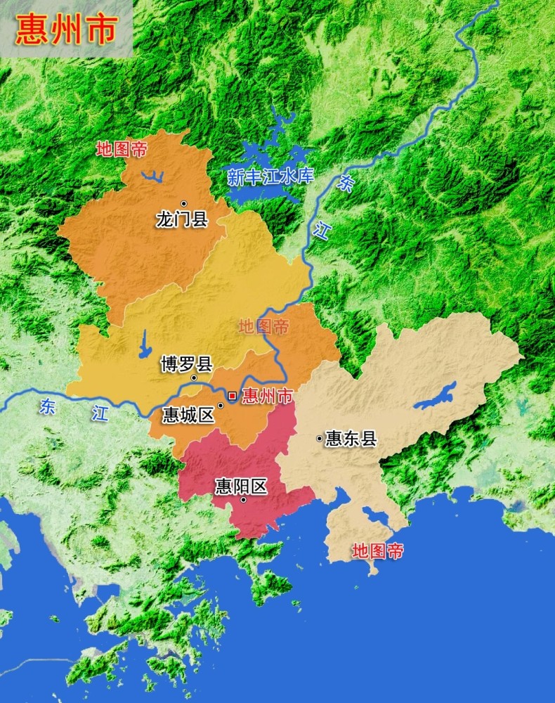 惠州市属于哪个省图片