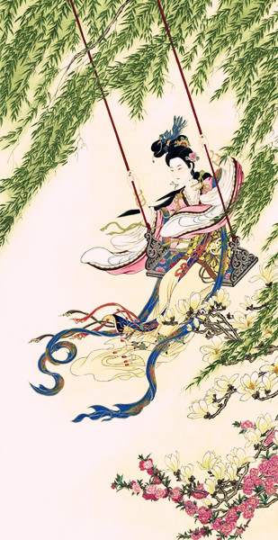 秋千女儿飞短墙——闲话古代的"秋千"与清明节的关系