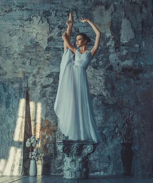 舞蹈人像-曼妙形体艺术 优雅色调