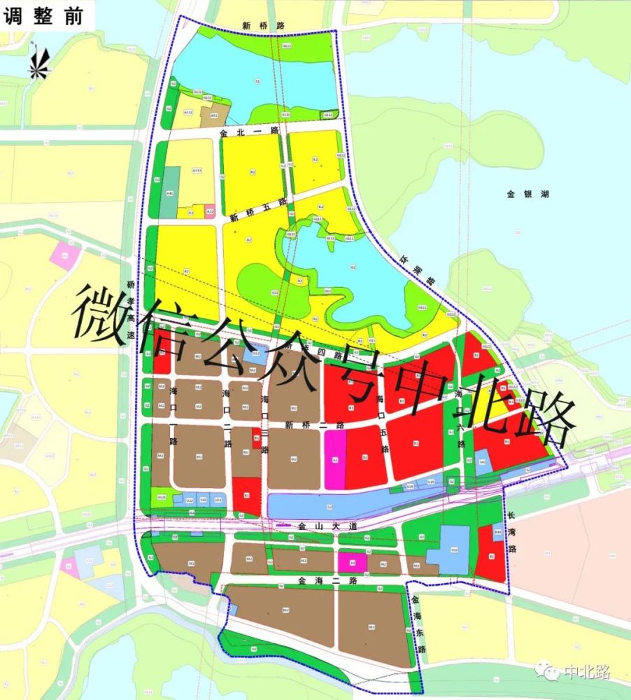 《东西湖区b0313片控制性详细规划》调整意向方案公示规划用地范围:北