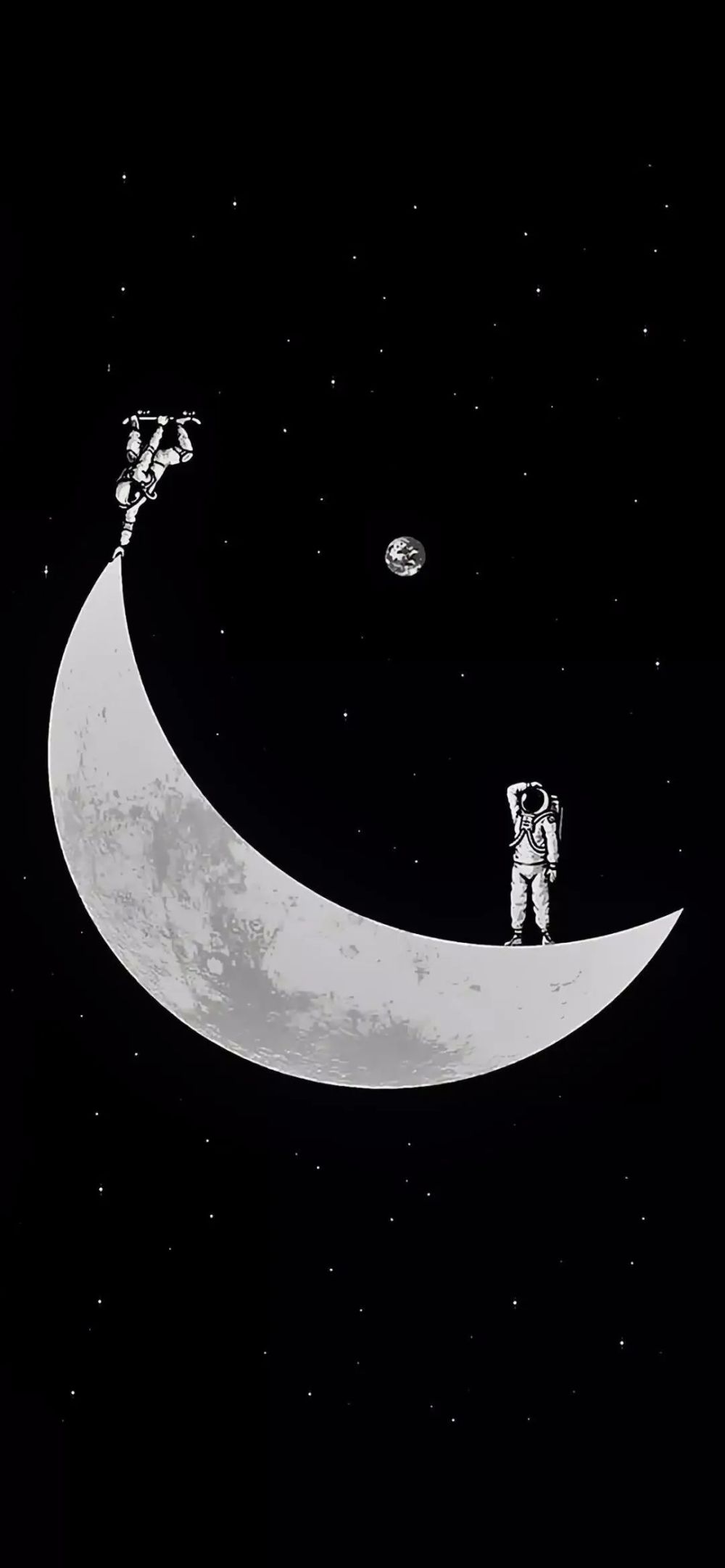 孤独的宇航员壁纸超火