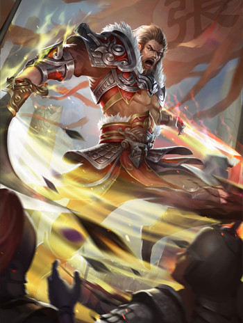 三国杀diy自制武将界张嶷