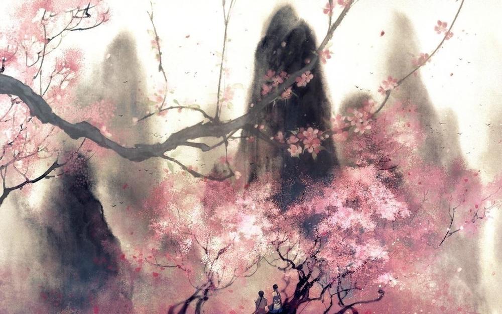 秦观|秦观水平很高的一首诗，只是那么淡淡着笔，美得犹如一幅山水画