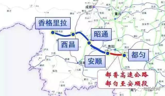 贵金高速线路图图片