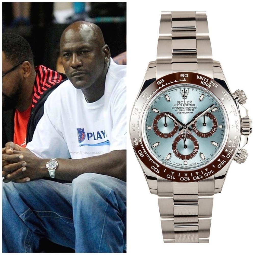 jordan有着"篮球之神"美誉的迈克尔·乔丹(michael jordan)也是劳力士