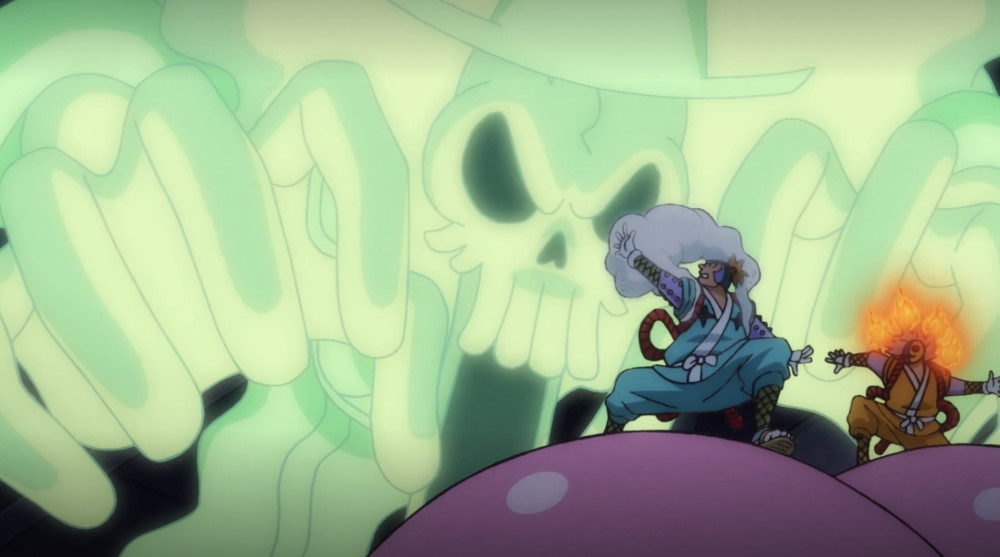 海贼王927集:小紫比罗宾身手更好?兽化大蛇亮相