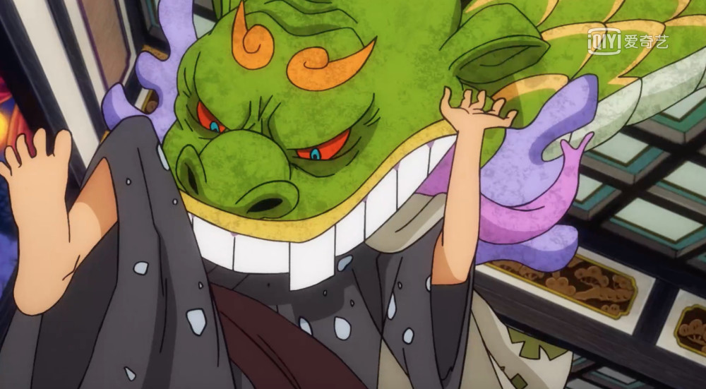 海贼王927集幻兽种八岐大蛇形态黑炭大蛇有大将实力