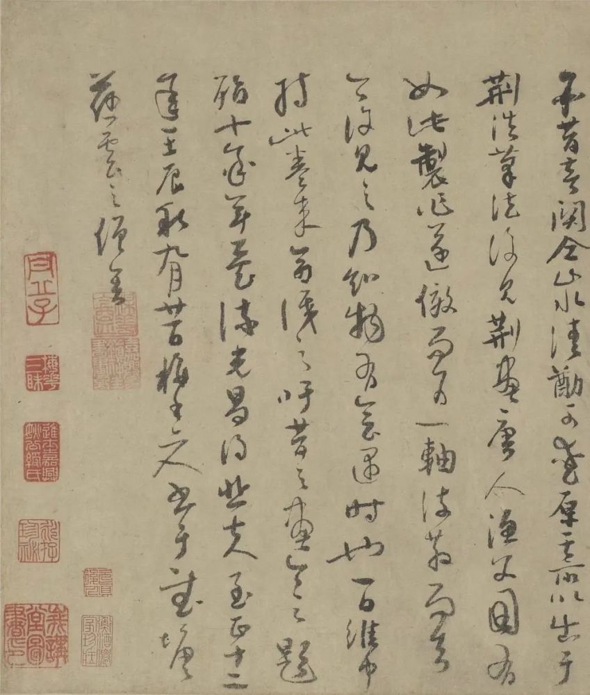 弗利尔美术馆藏卷收藏的元代吴镇渔父图