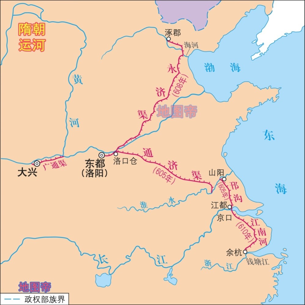 京杭大运河的终点为何在杭州?_腾讯新闻