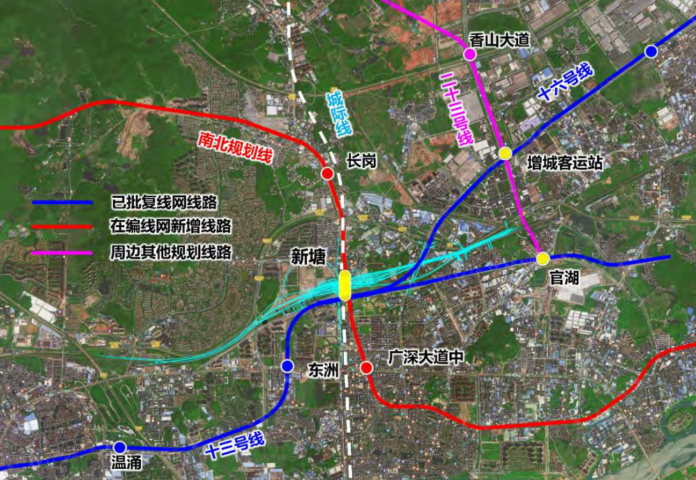 年内动工广州新塘枢纽来了