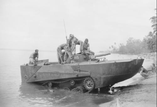 是坦克又是船,水陆两栖坦克的鼻祖,奇葩的坦克船——特二式内火艇